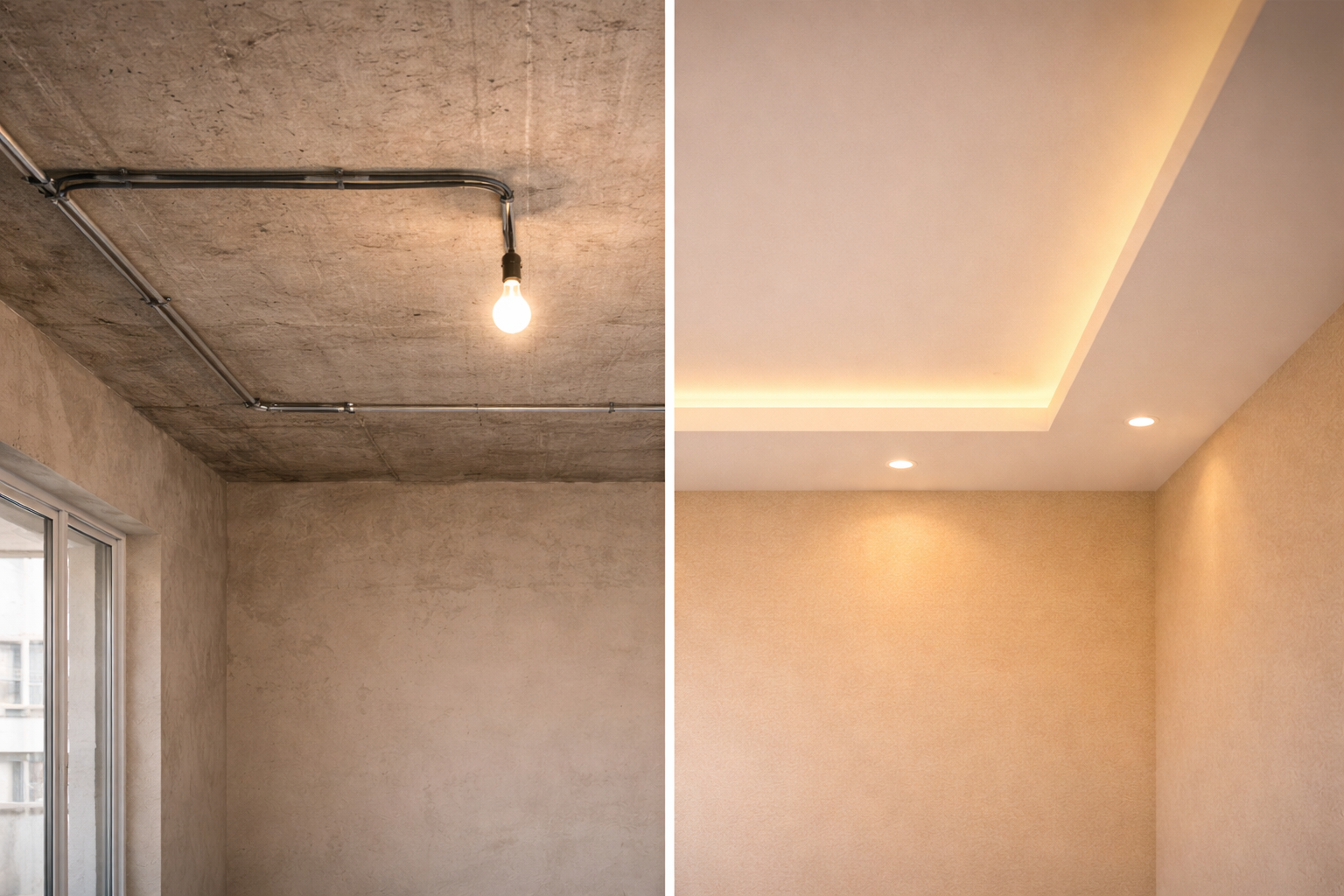 Complete false ceiling project handover by Elysian Bangalore